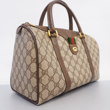 GUCCI  Sherry Line Handbag 39 02 007 Women's EC Supreme Handbag Beige