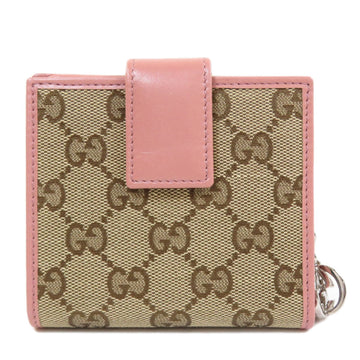 Gucci 233021 EC bi-fold wallet canvas ladies