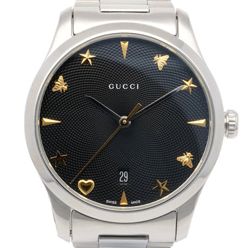 Gucci G Timeless Watch Stainless Steel 126.4 Quartz Ladies GUCCI