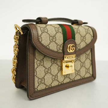 GUCCI  Sherry Line Shoulder Bag 98 02 004 Women's EC Supreme,Leather