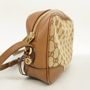 GUCCI  EC Canvas 2way Bag 323660 Women's Shoulder Bag Beige,Brown