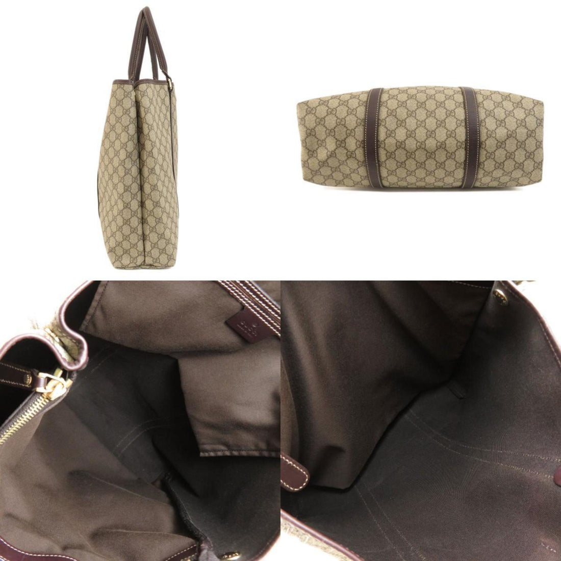 GUCCI 223668 EC Tote Bag PVC Ladies