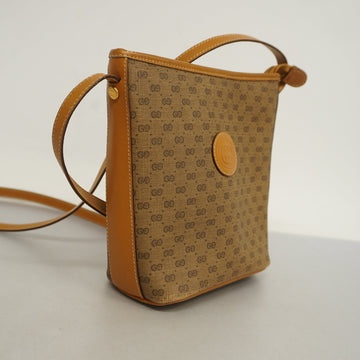 GUCCI  Micro EC 007 89 1095 Women's Shoulder Bag Beige
