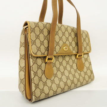 GUCCI  Handbag 116 02 080 Women's EC Supreme Handbag Beige
