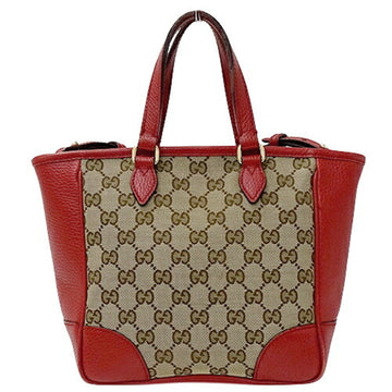 GUCCI bag ladies handbag shoulder 2way CS canvas brown red 449241