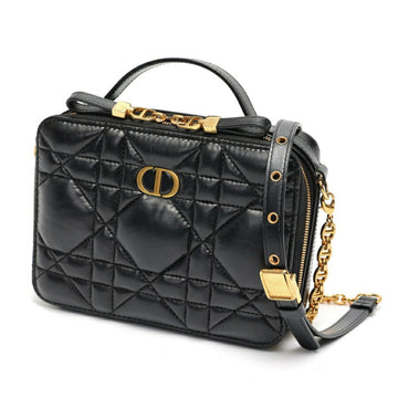 Christian Dior Dior Caro Box Bag Shoulder S5140UNGX_M900 Macrocannage Quilted Calf Leather S-157738