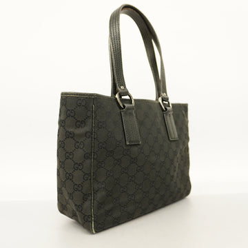 GUCCI  EC Canvas Tote Bag 113019 Women's Tote Bag Black