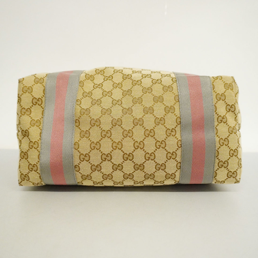 GUCCI  Tote Bag 211970 Women's EC Canvas Tote Bag Beige