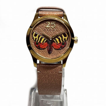 Gucci G Timeless Butterfly YA1264063 126?4 Quartz Watch Wristwatch for Men and Women