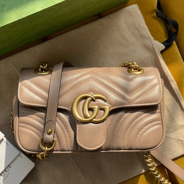 EC MARMONT MATELASS¨¦ SMALL 22 BAG BEIGE CALFSKIN