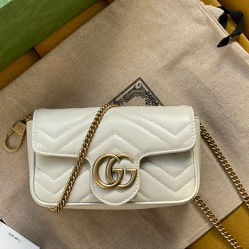EC MARMONT MINI 16 BAG IN WHITE CALFSKIN