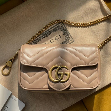 EC MARMONT MINI 16 BAG IN BEIGE CALFSKIN
