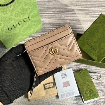 EC MARMONT MINI 11 WALLET BEIGE CALFSKIN