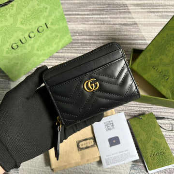 EC MARMONT MINI 11 WALLET BLACK CALFSKIN