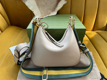 EC ATTACHE 23 SMALL SHOULDER BAG BEIGE CALFSKIN