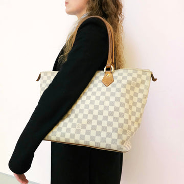 Louis Vuitton Damier Azur Saleya MM Tote TWS