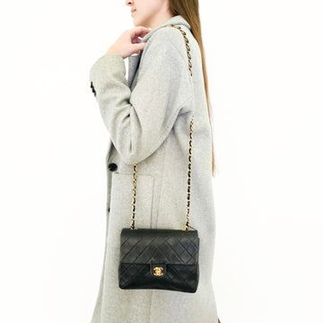 CHANEL Classic Square Lambskin Small Bag