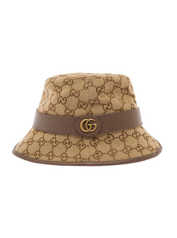 Gucci Men Gucci Woman's Jago Hat With Gg Lining