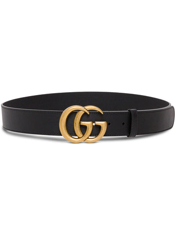 Gucci Women Gg Leather Belt Woman Gucci