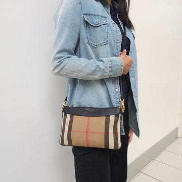 Burberry House Check Peyton Crossbody Bag TWS