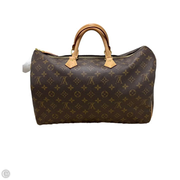 Louis Vuitton Speedy 40 Designer Luxury Handbag