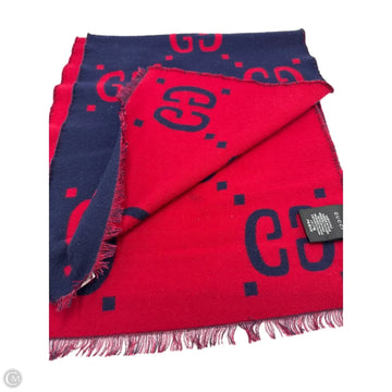 Gucci Luxury Designer Jacquard Wool Silk Scarf
