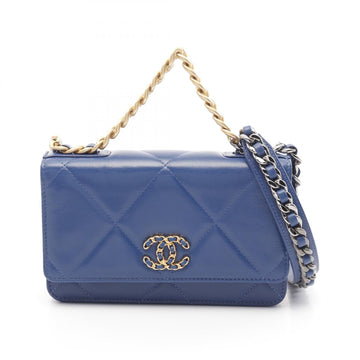 Chanel 19 Matelasse Lambskin Shoulder Bag