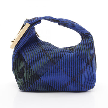 Burberry Mini Peg Duffle Bag Knit Fabric Handbag