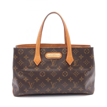 Louis Vuitton Wilshire PM Handbag Monogram Brown