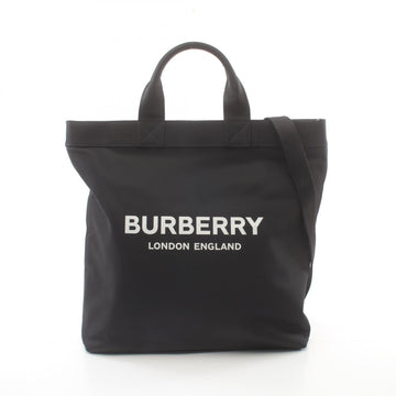Burberry ECONYL Nylon Leather Tote Bag