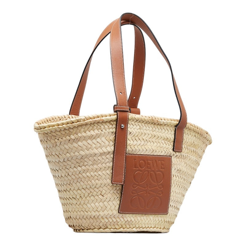Raffia Basket Tote Bag