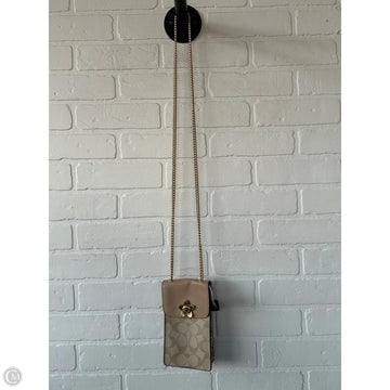 Crossbody Designer By Coach, Size: Small