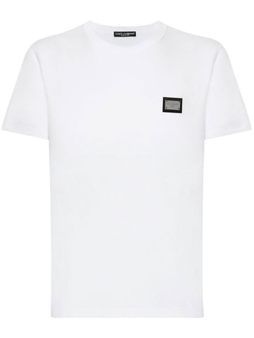 Dolce & Gabbana Men T-Shirt With Branded Tag