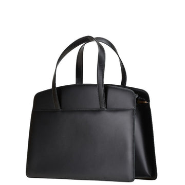 Burberry Nova Check Shadow Horse Leather Canvas Handbag