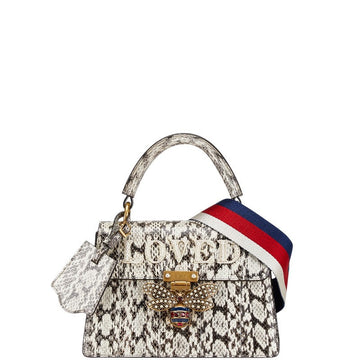 Gucci Leather Queen Margaret Handbag