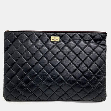 Vintage 2.55 Large Clutch