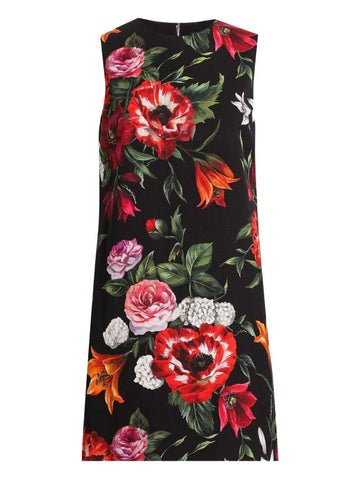 Dolce & Gabbana Women Floral-Print Mini Dress