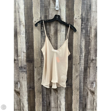 Top Sleeveless Designer By Coach In Beige, Size: M