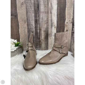 Boots Designer By Coach In Tan, Size: 10