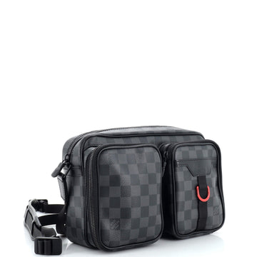 Louis Vuitton Utility Messenger Damier Graphite