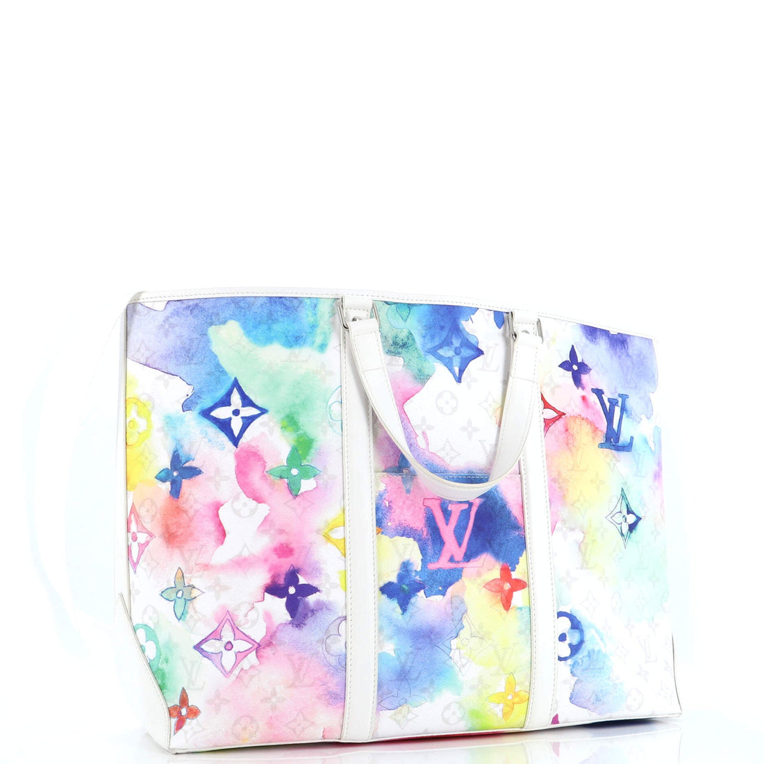 Louis Vuitton New Tote Limited Edition Monogram Watercolor Canvas GM
