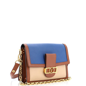 Louis Vuitton Dauphine Shoulder Bag Taurillon Leather MM