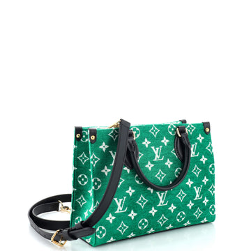 Louis Vuitton OnTheGo Tote LV Match Monogram Jacquard Velvet PM