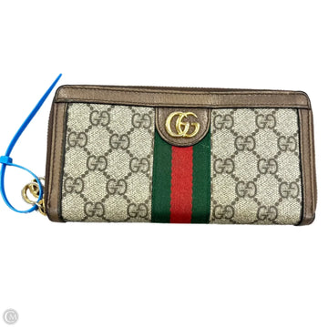 Wallet Luxury Designer By Gucci, Size: Large