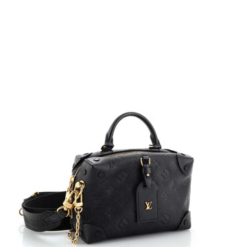 Louis Vuitton Petite Malle Souple Handbag Monogram Empreinte Leather