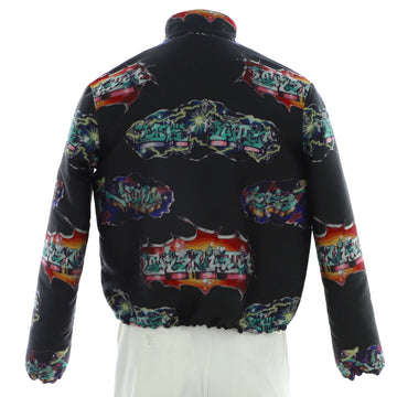 Louis Vuitton Men's Graffiti Logo Blouson Jacket Printed Nylon