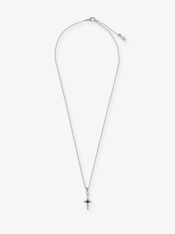 Dolce & Gabbana Men Brass Necklace With Iconic Crucifix