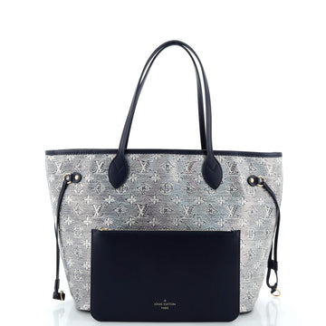 Louis Vuitton Neverfull NM Tote Monoglam Jacquard Canvas MM