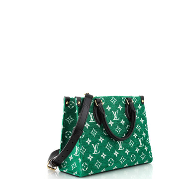 Louis Vuitton OnTheGo Tote LV Match Monogram Jacquard Velvet PM