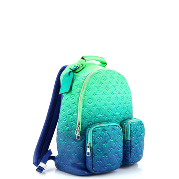 Louis Vuitton Multipocket Backpack Limited Edition Illusion Monogram Taurillon Leather